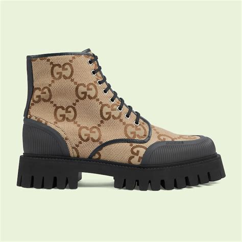 gucci jumbo gg shoes|gucci lace up boots.